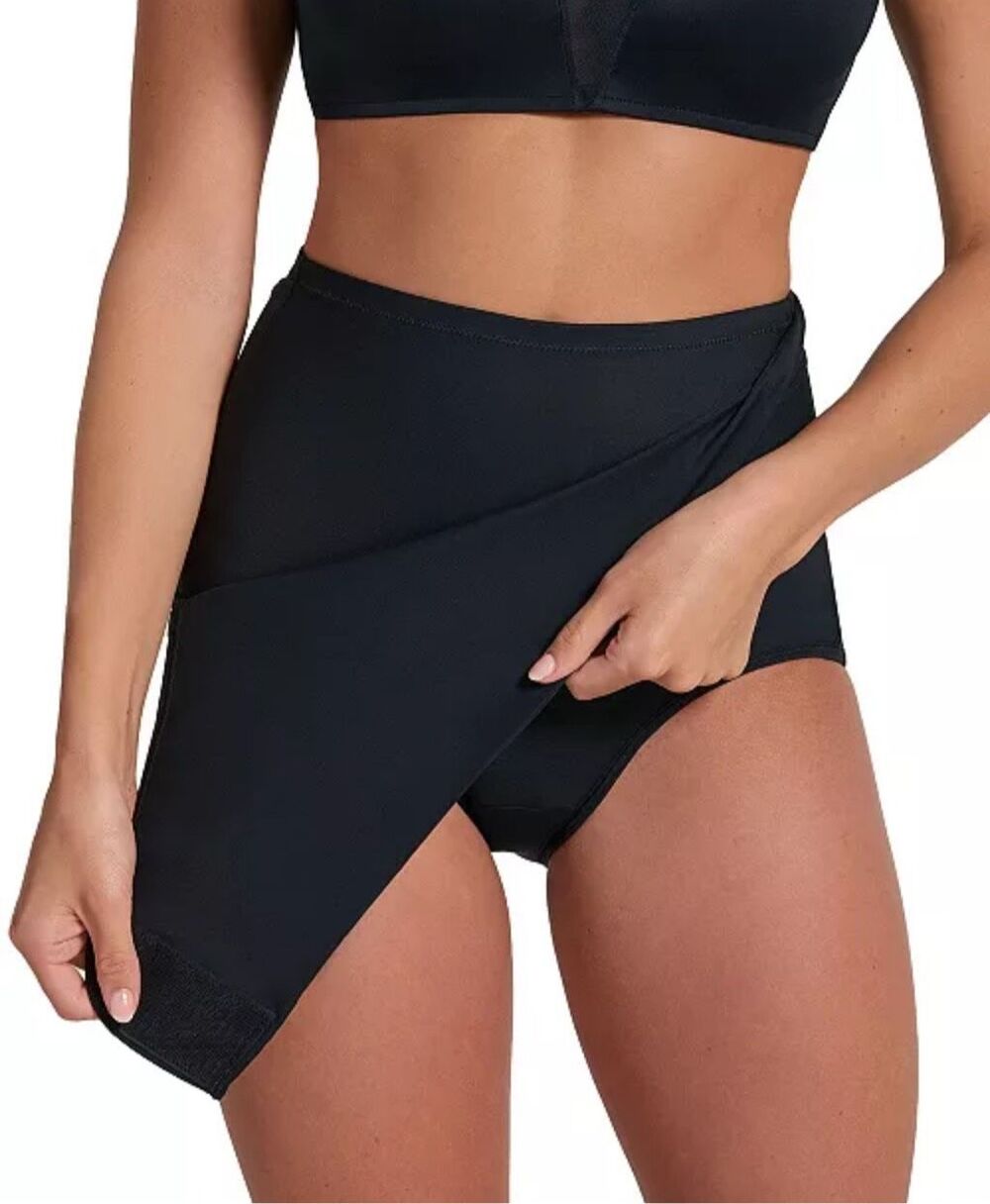 Leonisa Postpartum Firm Control Adjustable Compression Belly Wrap Shaper Panty B